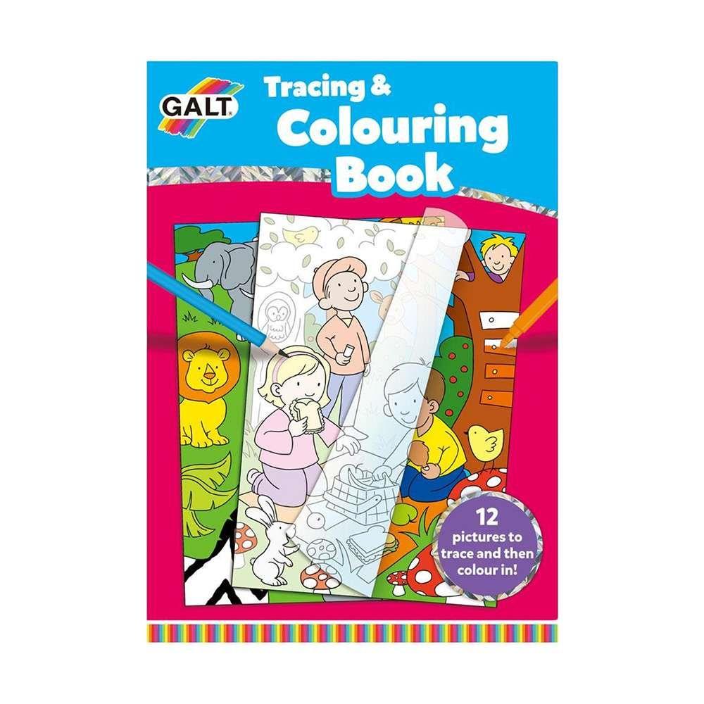 Tracing & Colouring Book