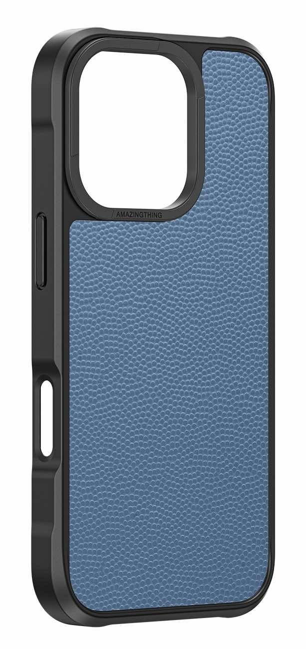 Amazingthing Glamour Case For Iphone 16 Pro Max / Support Magsafe / Drop-Resistant / Blue