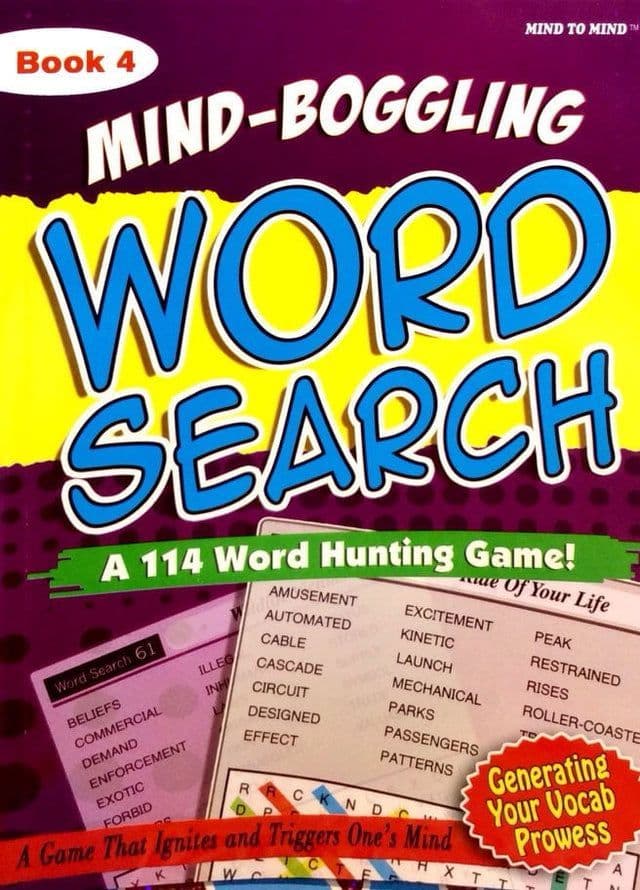 Mind Boggling Word Search Book 4