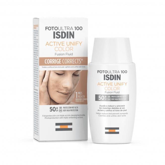 Isdin Fotoultra 100 Active Fusion Fluid Color 50Ml