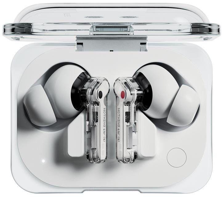 Nothing Ear (A) True Wireless Earphones Dynamic Bass Boost Hi-Res With Hybrid Anc White