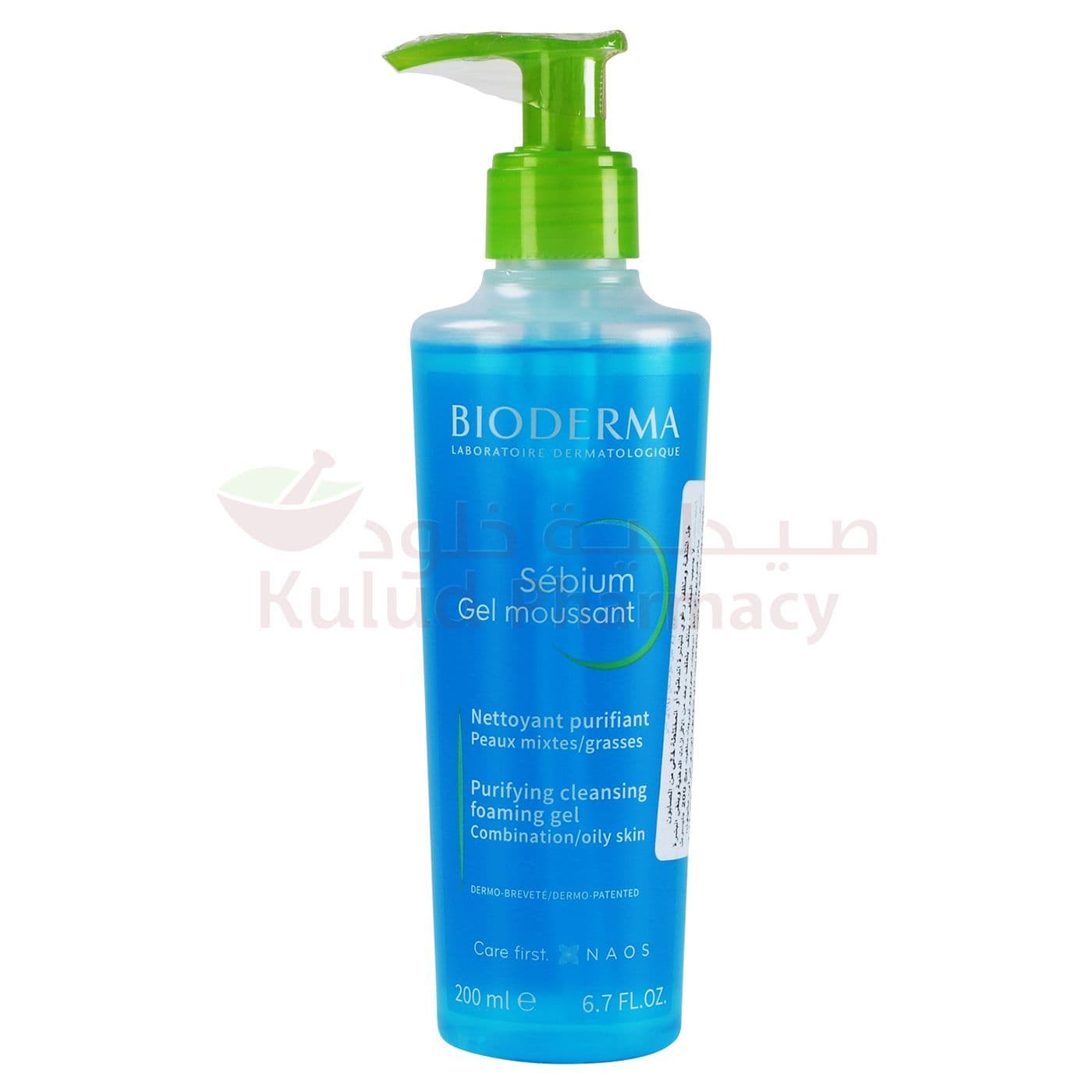 Bioderma Sebium Moussant Pump Gel  200 ML