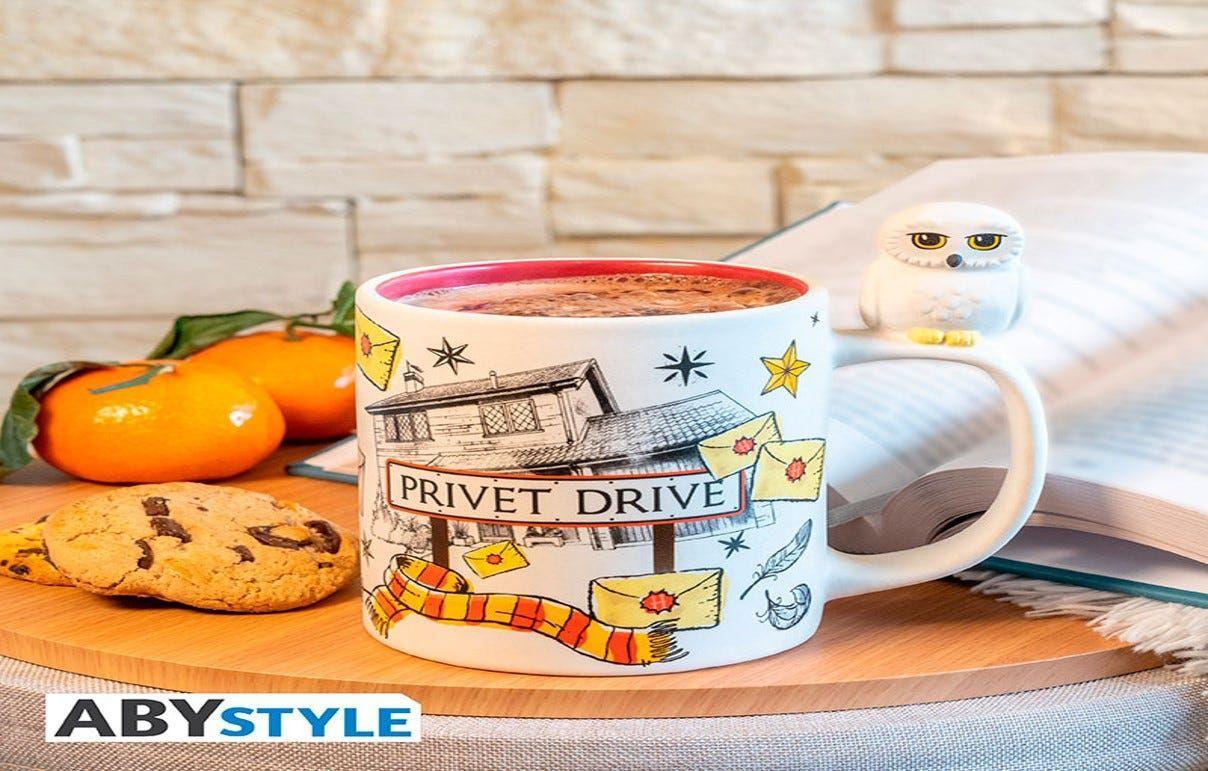 Harry Potter - Mug 3D Anse - Hedwige & Privet Drive X2