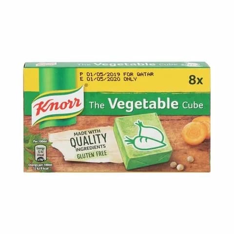 Knorr Vegetable Stock Cubes 80G