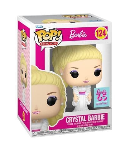 Funko Pop! Movies: Retro Toys - Crystal Barbie (Pearl)