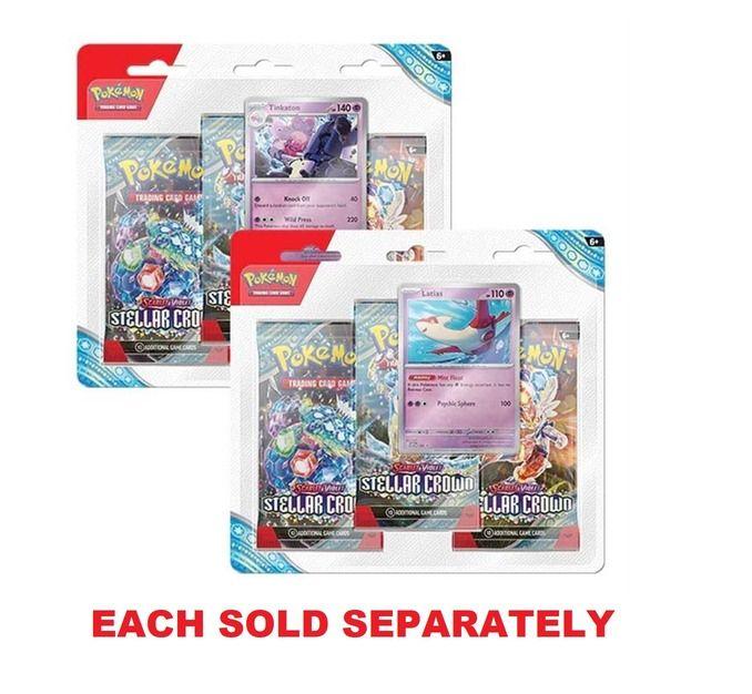 Pokémon Tcg: Scarlet & Violet Sv07 3-Pack Blister − Assortment