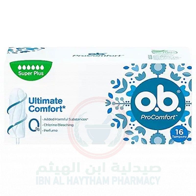 Johnson & Johnson Ob Tampons Super Plus 16'S