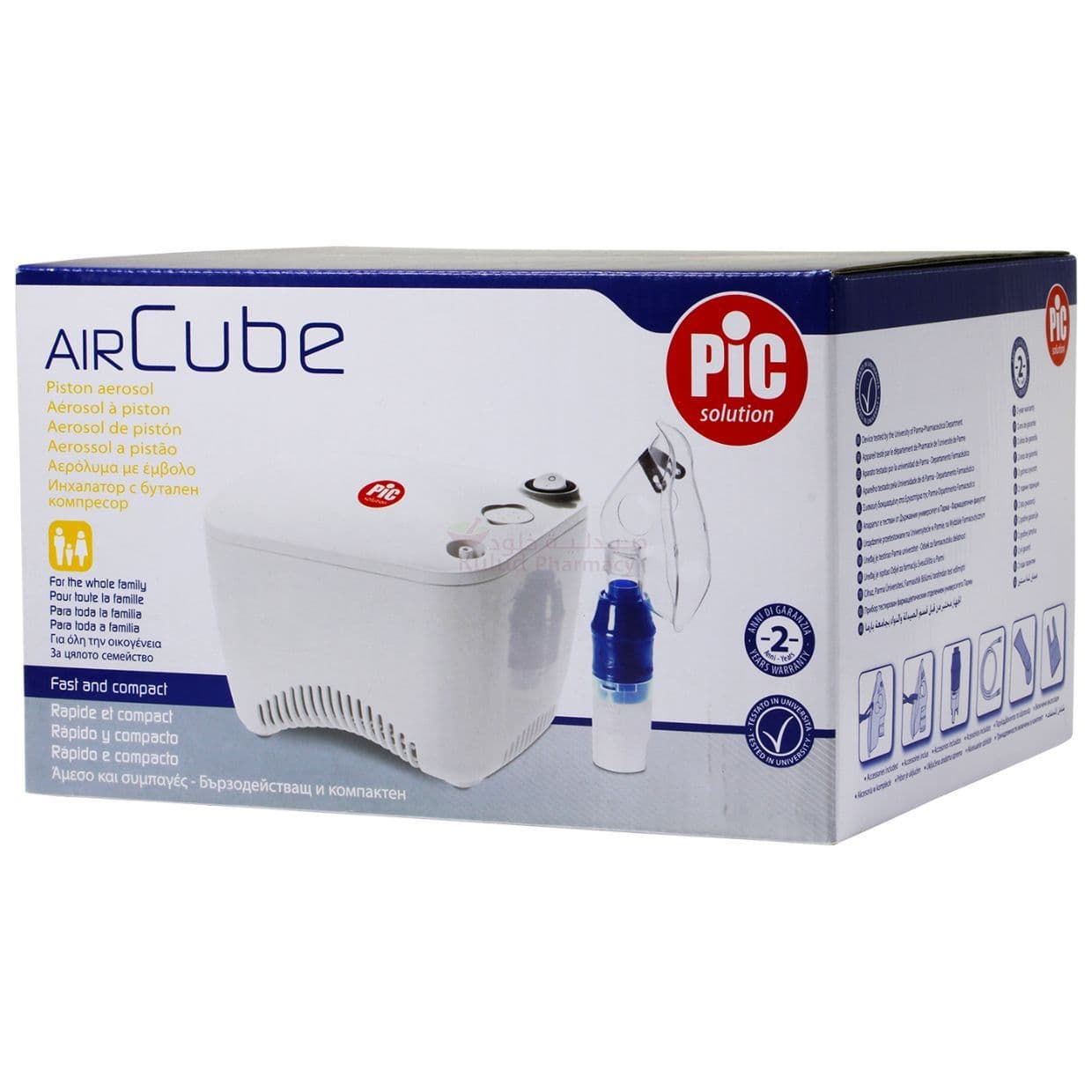 Pic Air Cube Nebulizer Device  1 PC