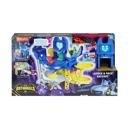 Mattel Batwheels Launch & Race Batcave