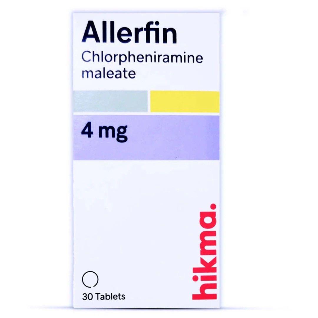 Allerfin Tablets, 30 Pieces