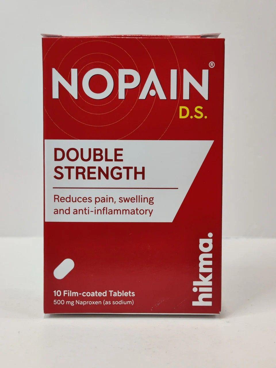 Nopain D.S. 500Mg 10 Tablets