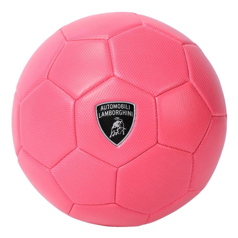 Lamborghini #2 Machine Sewing Pvc Soccer Ball Pink