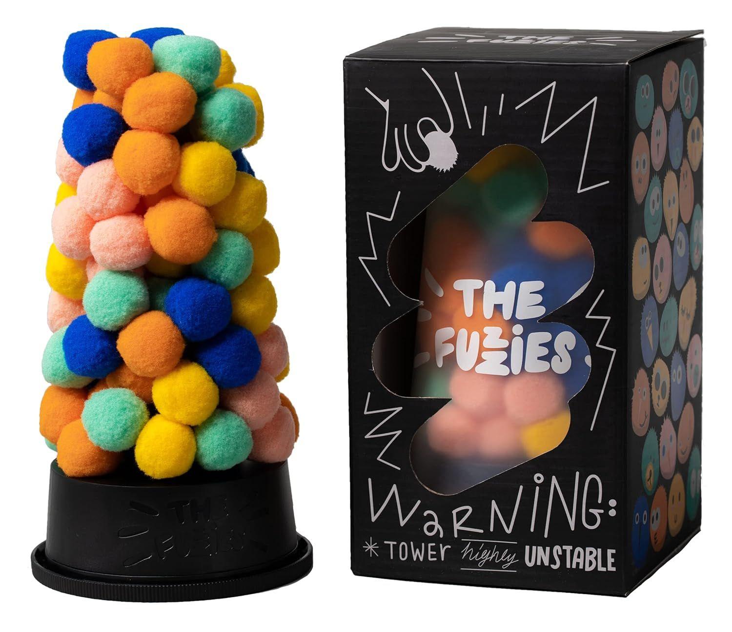 Asmodee The Fuzzies Tower Stacking Game (12.7 X 12.7 X 25.4 Cm)