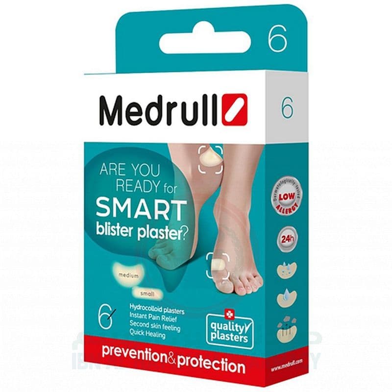 Medrull Plaster Blister 41X62Mm 6'S