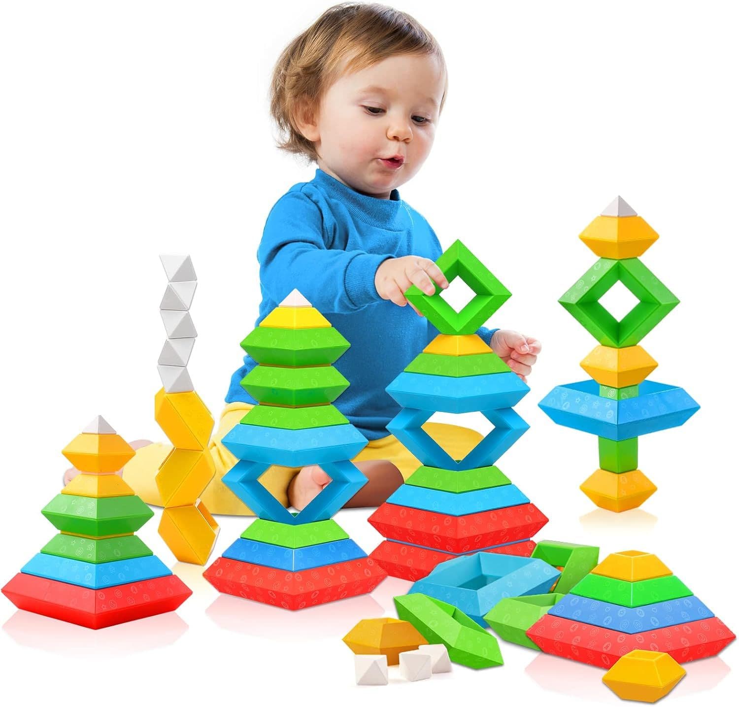 Puzzle Blocks Educational Building Toys 30Pcs No.16525