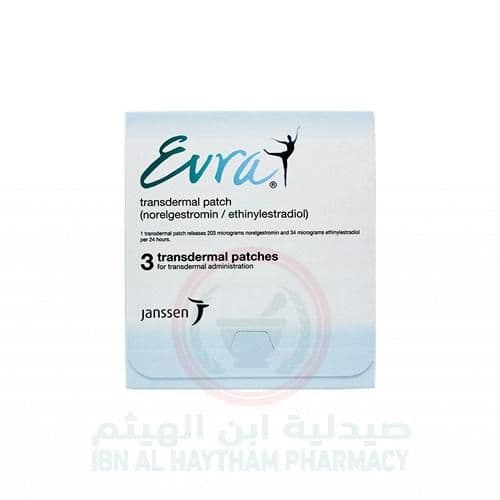 Evra Transdermal Patches 3S