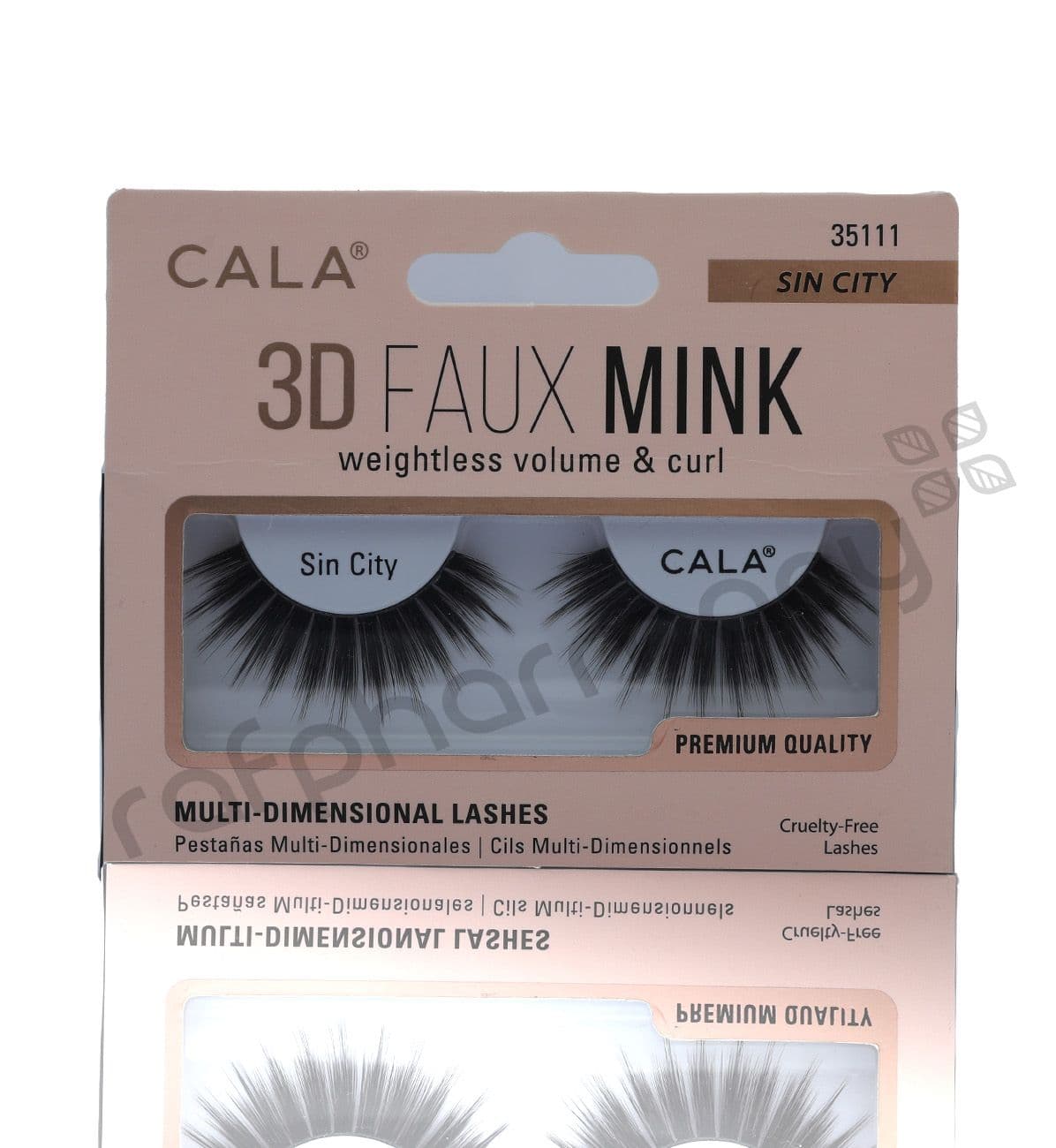 Cala 3D Faux Mink Lashes-Sin City-35111#18499