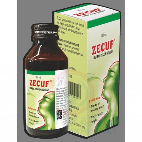 Zecuf Herbal Cough Syrup 100 Ml