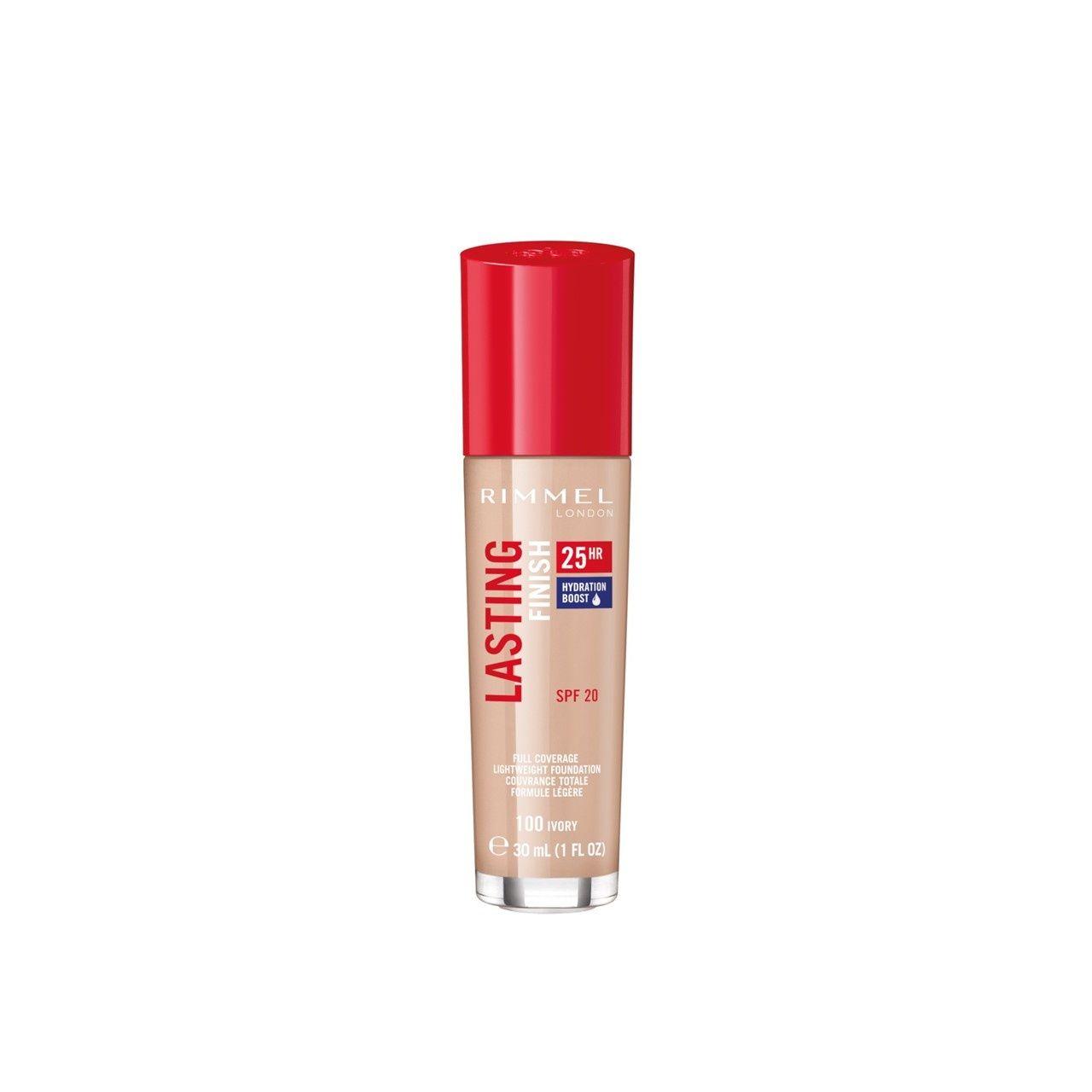 Rimmel London Lasting Finish 25 Hour Foundation 100 Ivory 30 Ml