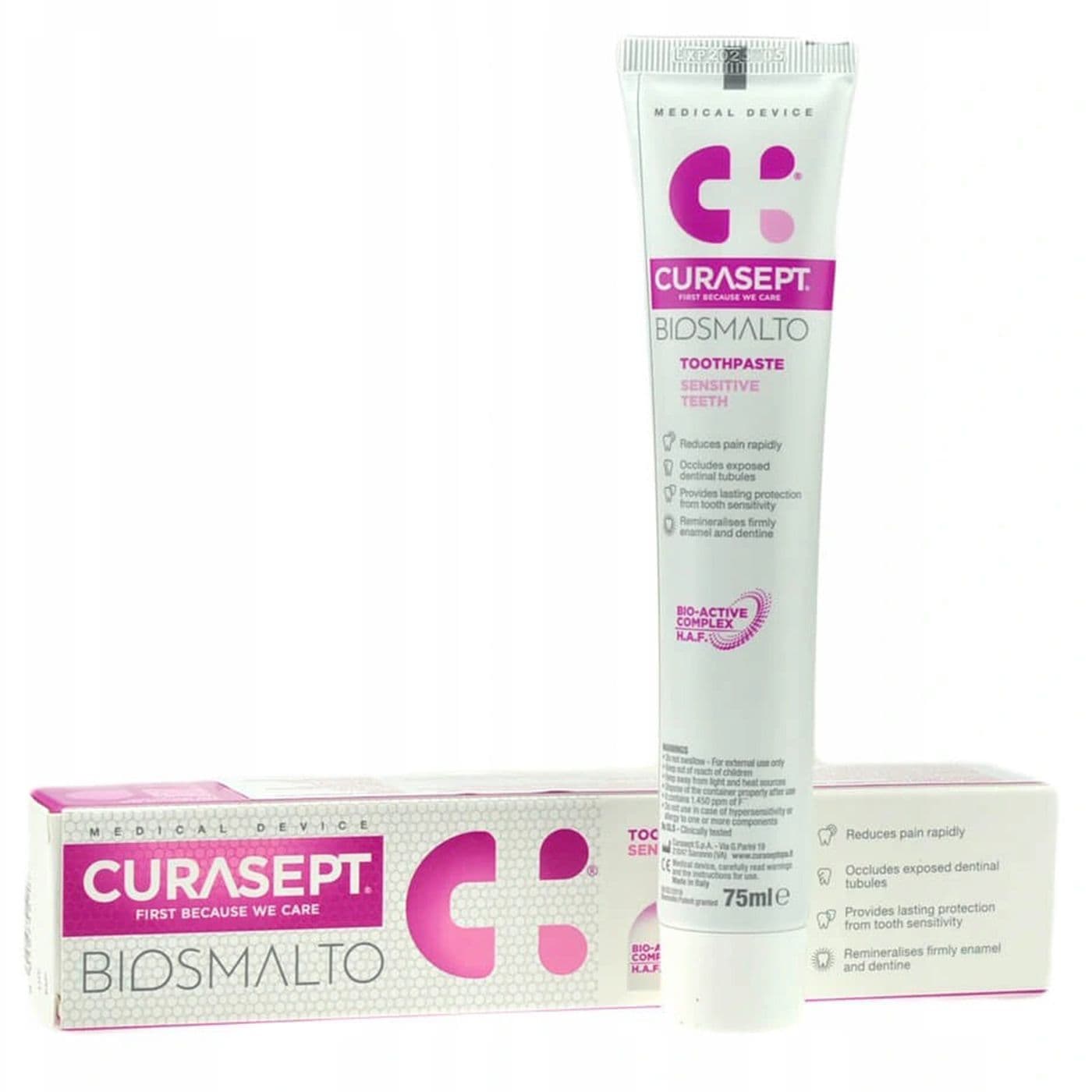 Curasept Biosmalto Sensitive Teeth Toothpaste  75 ML