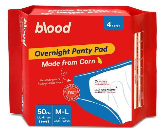 Blood Sanitary Pad Panty (S/M )