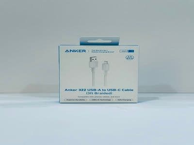 Anker 322 Usb A To C Cable 3 Ft