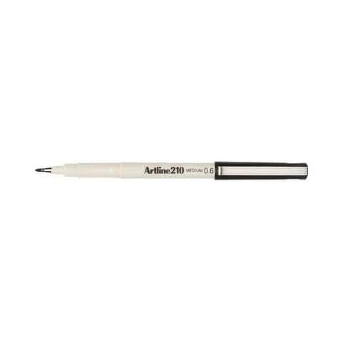 Artline Fineliner Pen 0.6Mm Black