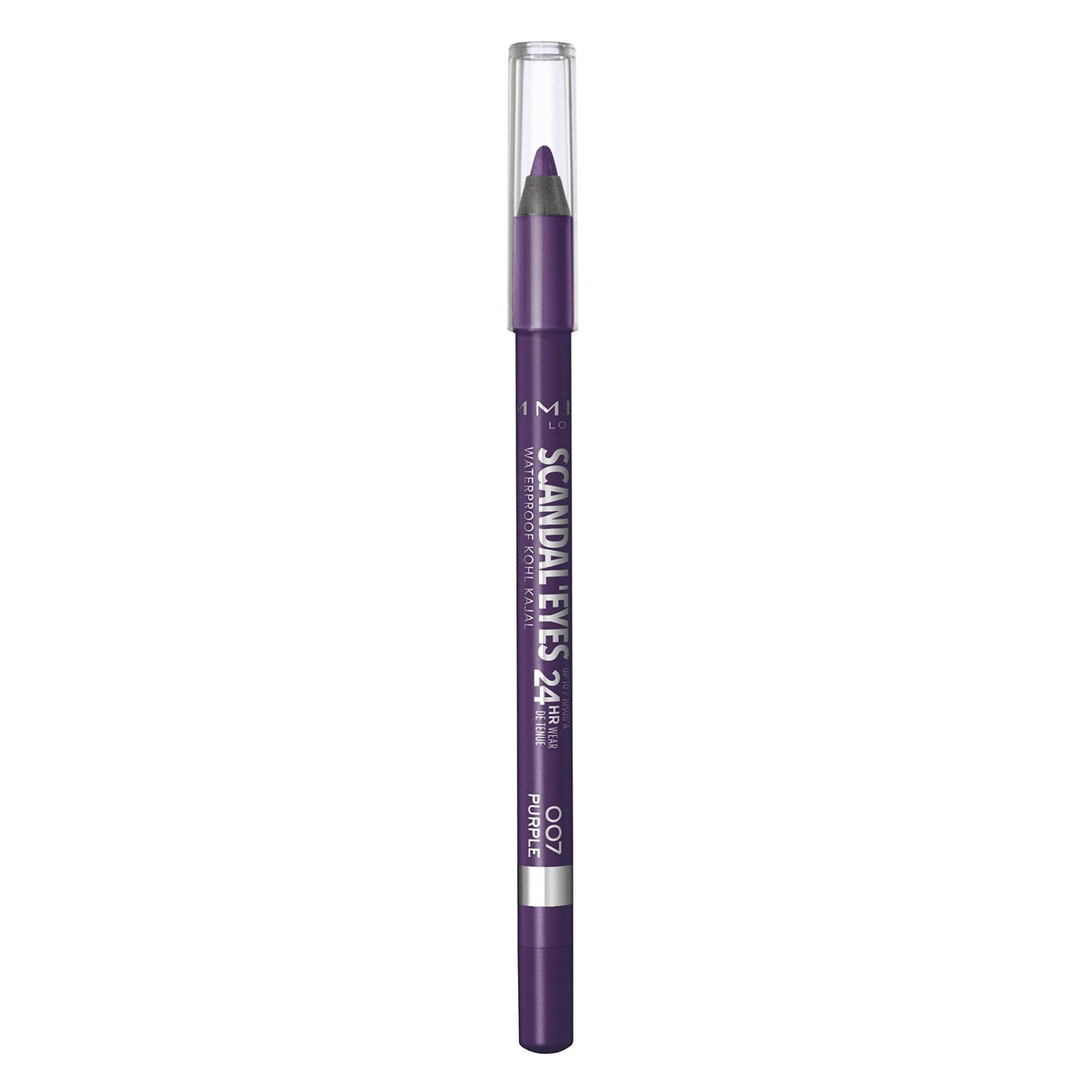 Rimmel London Scandal Eyes Waterproof Kohl Kajal Eyeliner 007 Purple