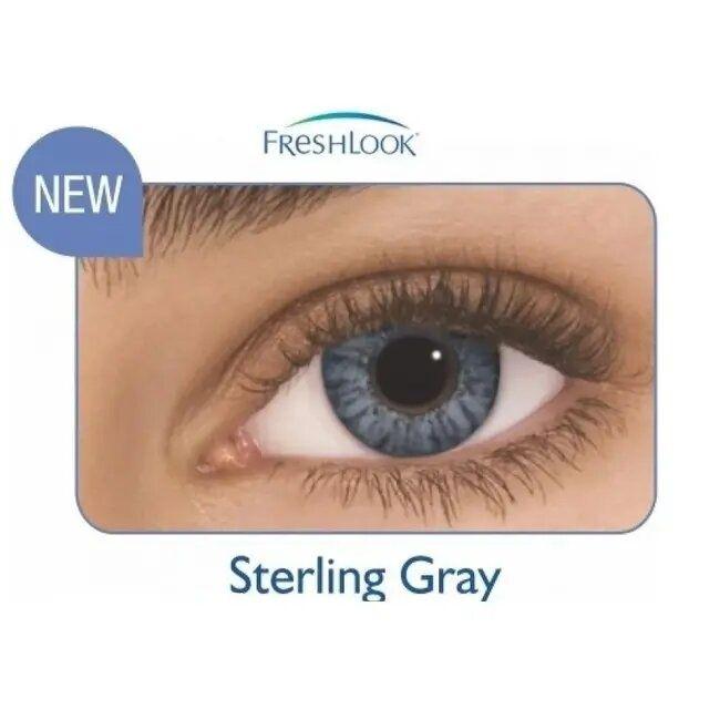 Freshlook Lenses Colorblends Pure Sterling Gray Daily