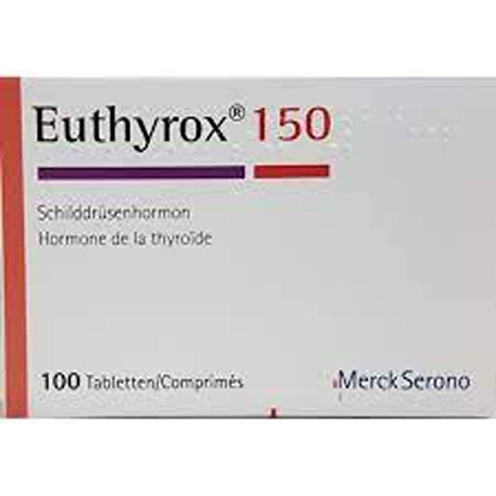 Euthyrox 150 Mg 100 Tablets