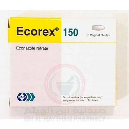 Ecorex 150Mg Vaginal Ovules 3'S