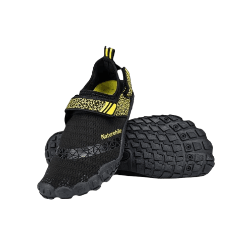 Naturehike Silicone Anti-Slip Wading Shoes - Black-Yellow / 43