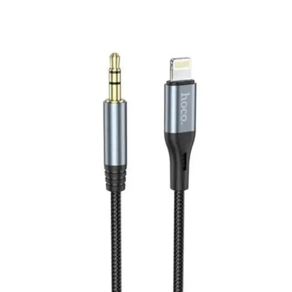 Apple Lightning Port To Aux Digital Audio Conversion Cable 1.0 Mtr - Hoco Dup03