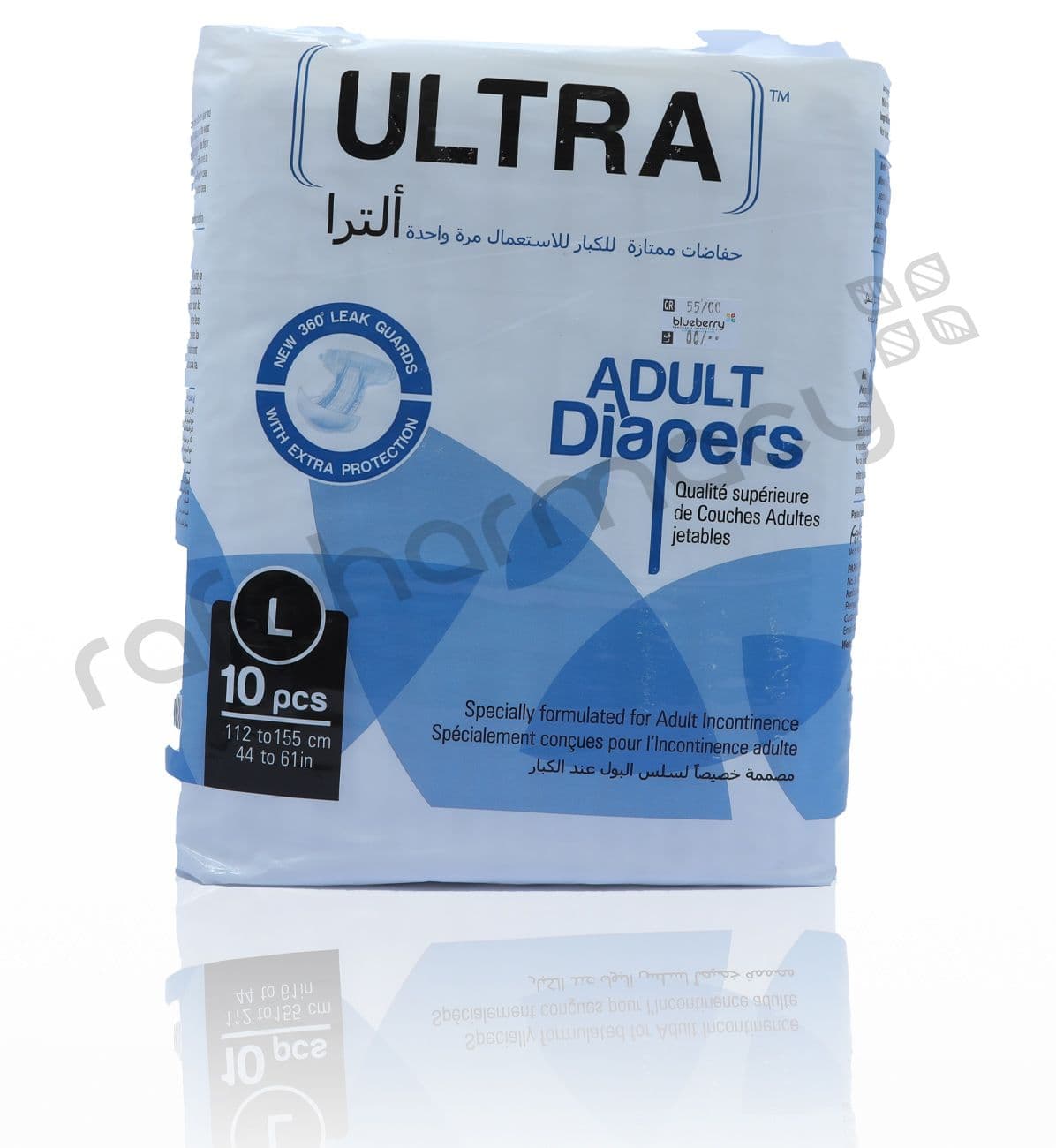 Ultra Adult Diapers (L)112Cm-155Cm 10'S#52044 