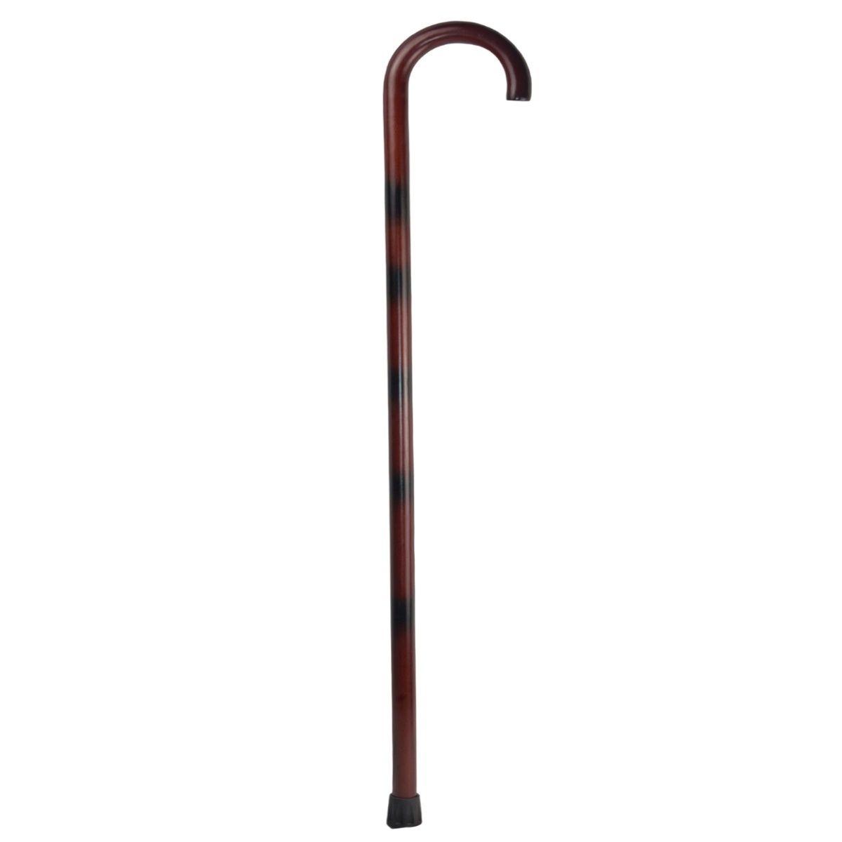 Naxuji Round Wood Walking Stick - Dark