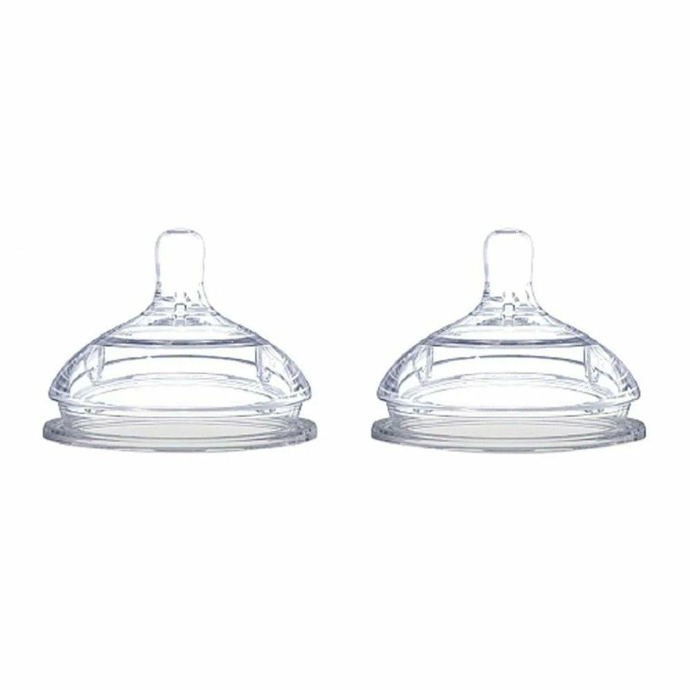 Comotomo Replacement S Nipple Flow 2 Pack