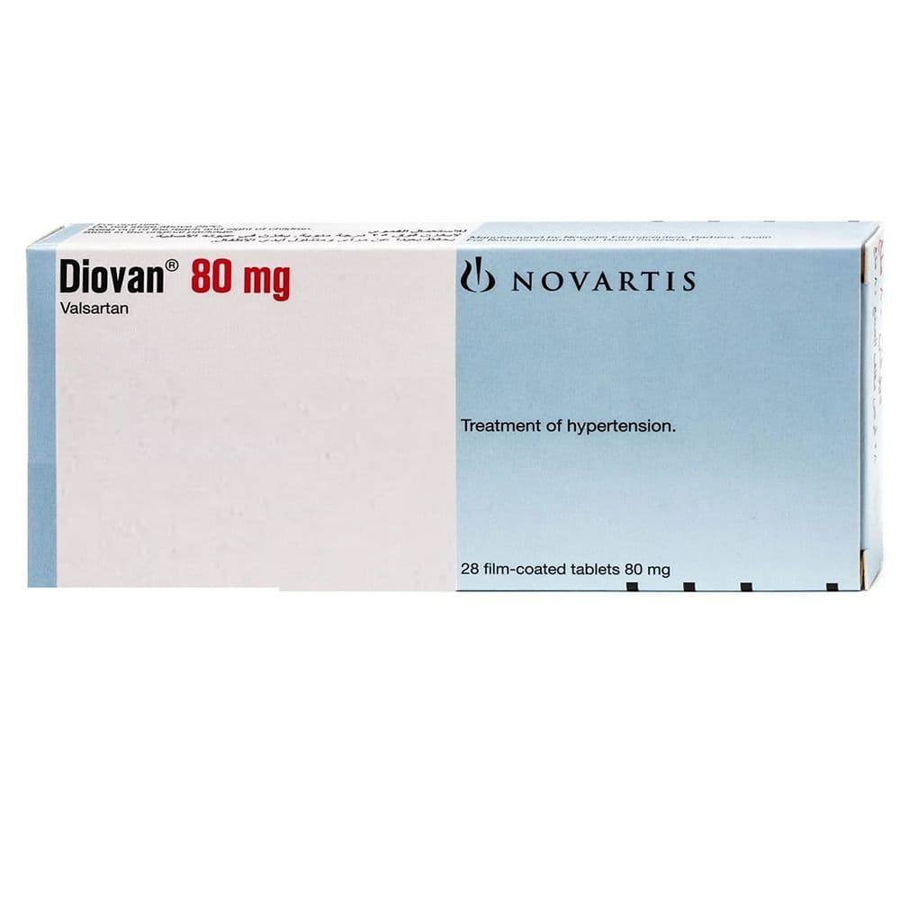 Diovan 80 Mg 28 Tablets