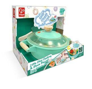 Hape Little Chef Cooking & Steam Playset