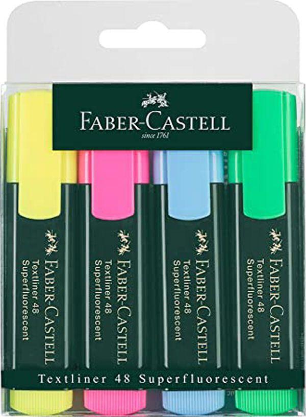 Faber Castell Highlighter 4 Colours 154804