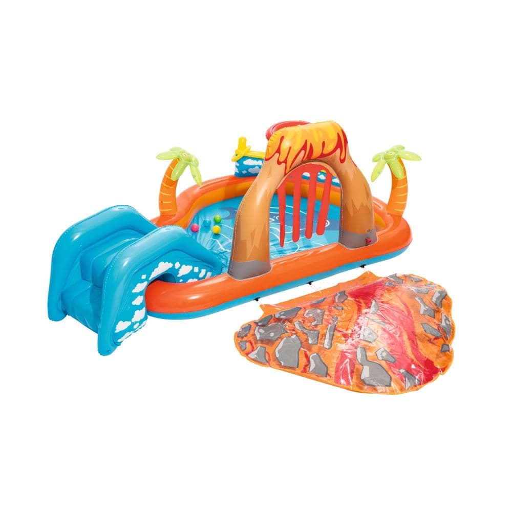 Bestway Lava Lagoon Inflatable Play Center (2.65 X 1.04 M)