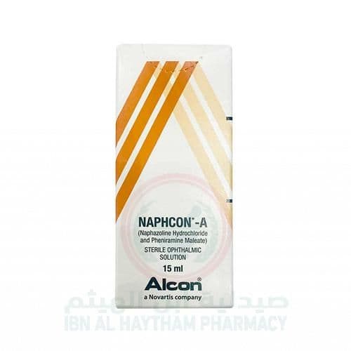 Naphcon A Eye Drops 15Ml