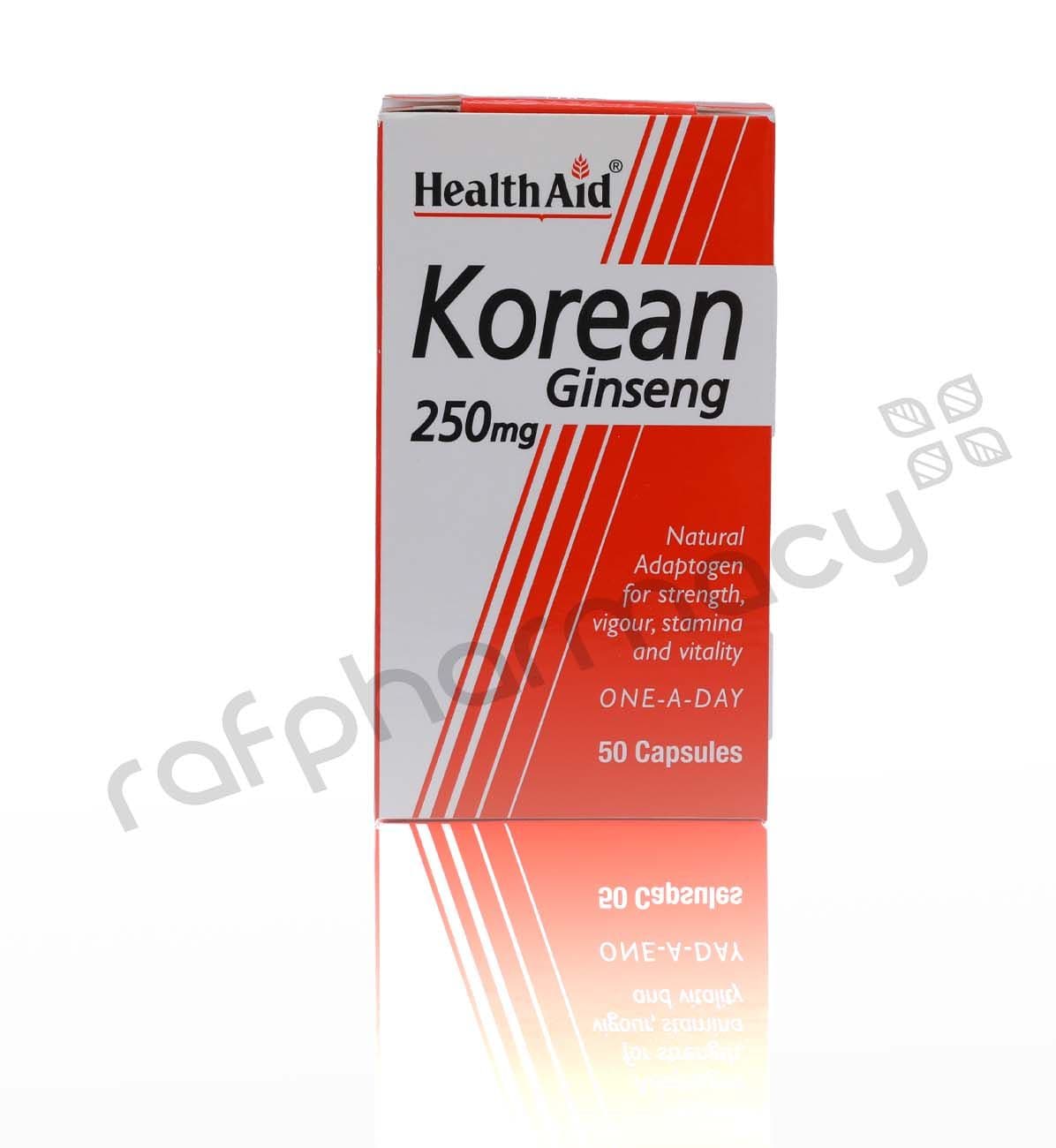 H-Aid Kor.Ginseng 250Mg Cap 50'S