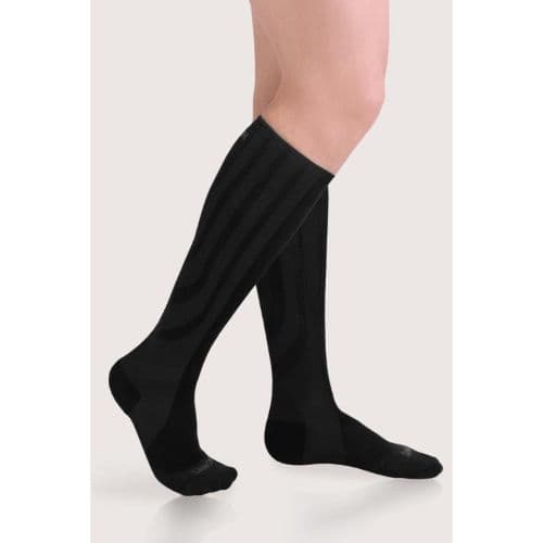 Sankom Patent Active Compression Socks Black (Size 39-42) Support  2 PC