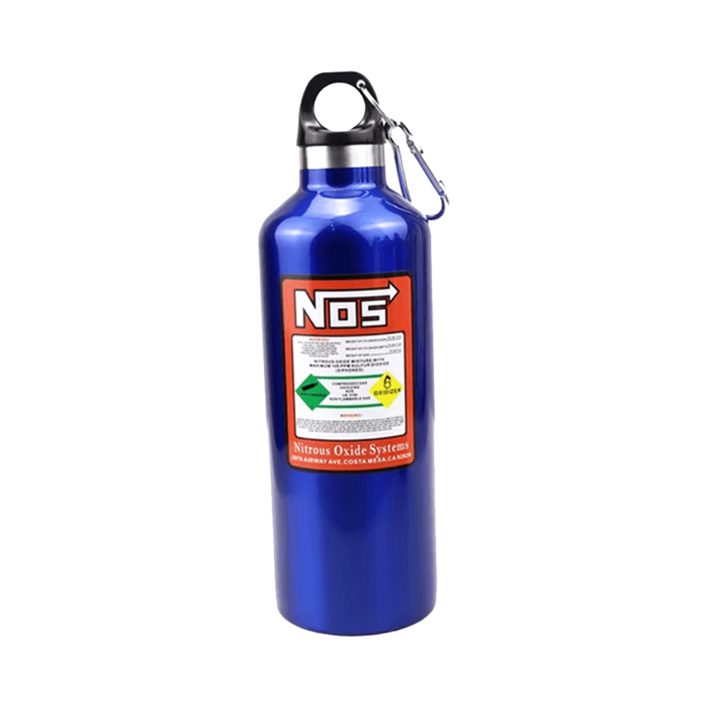 Sports Water Bottle Leak Proof Easy To Carry Work Sports Gym Outdoors 500Ml (Blue)