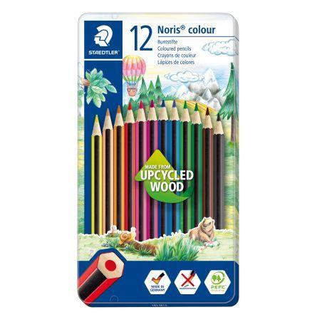 Noris Coloured Pencils – 12 Pcs – Metal Box