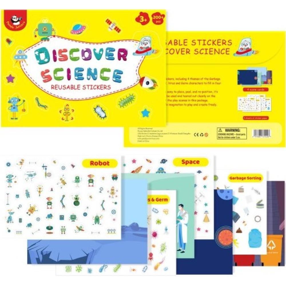 Reusable Stickers Discover Sciences