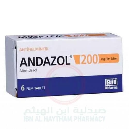 Andazol 200Mg 6 Tablets