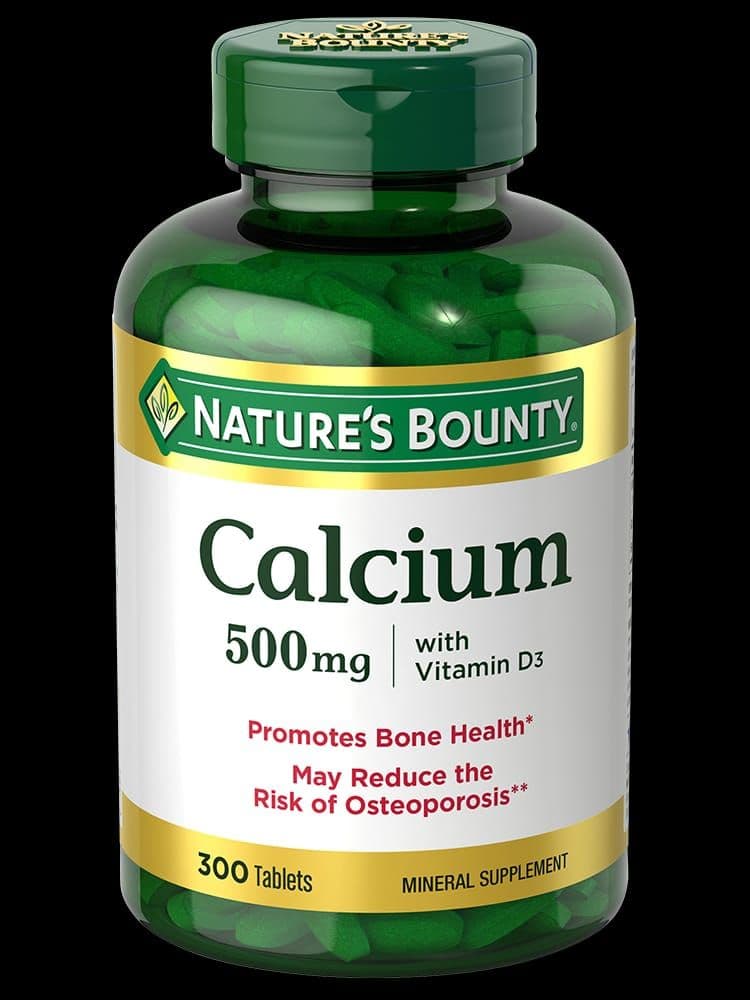 Nature S Bounty Calcium 500 Mg With Vit D Tab 300