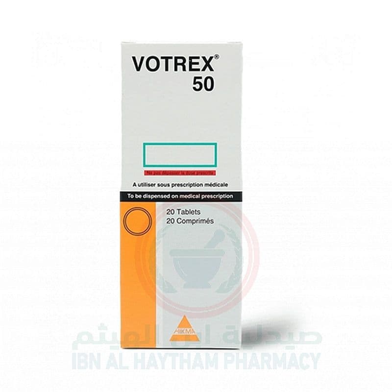 Votrex 50Mg Tablets 20'S