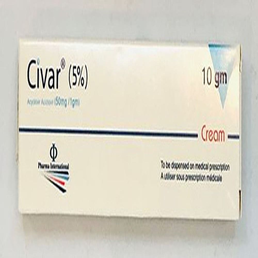 Civar 5% Cream 10Gm